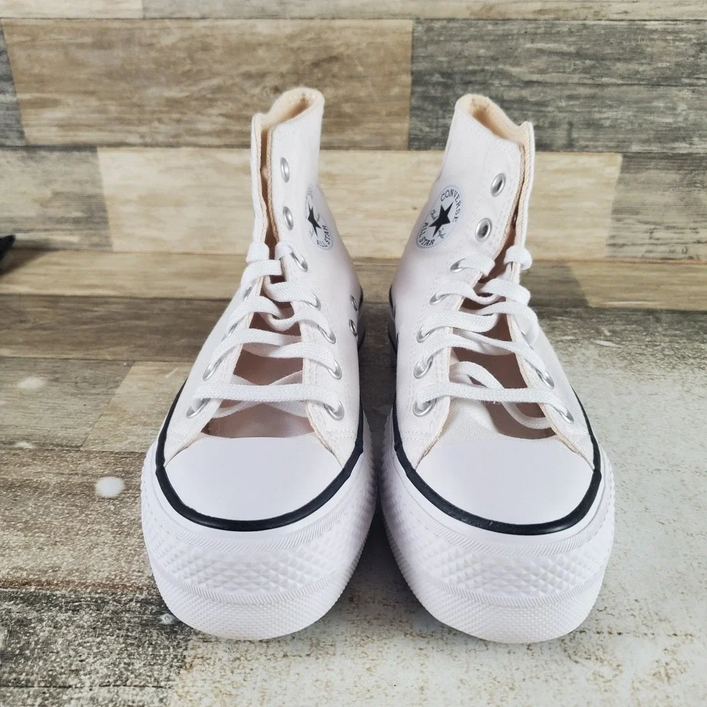Converse Chuck Taylor All Star Lift Womens Shoes Sz 5 White High Top Platform